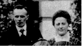 Evert en Anna Maria (van een groepsfoto uit 1913)